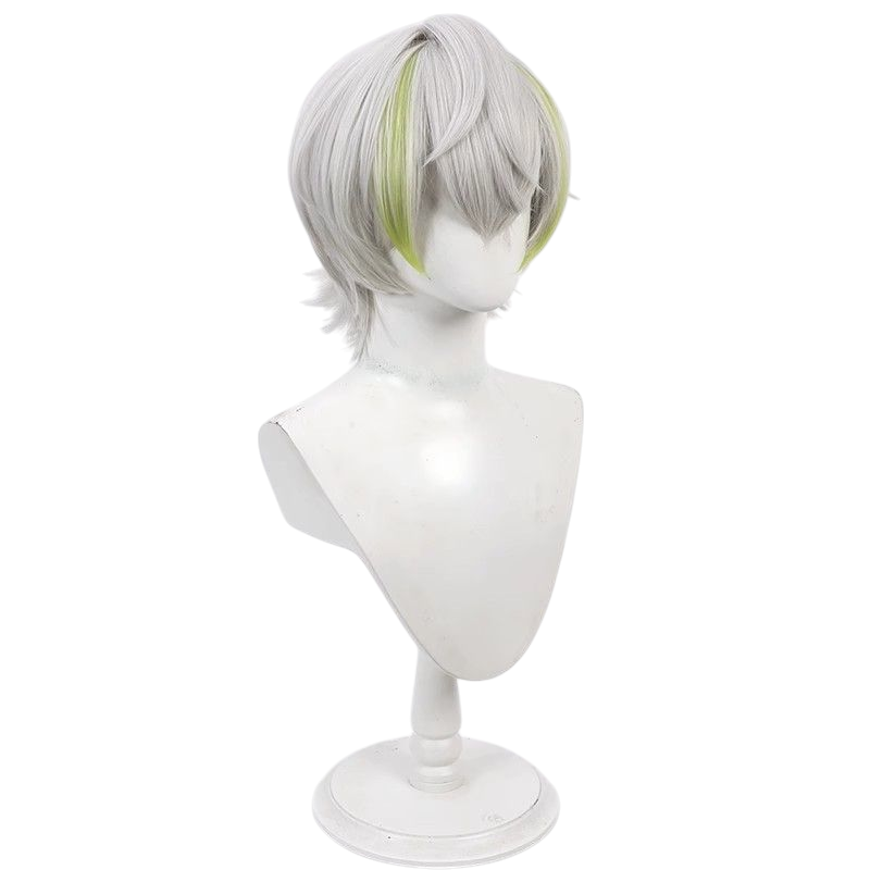 Light Gray Shiramitsu Sugar Cosplay Wig - 18TRIP (White/Pink Gradient) (FEVERCOS)