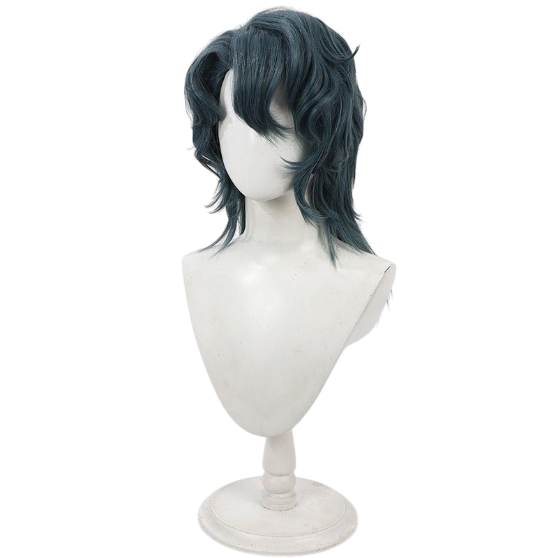 Dark Slate Gray Natsume Yodaka Cosplay Wig - 18TRIP (Black/Red Long Tail) (FEVERCOS)