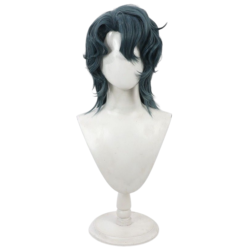 Dark Slate Gray Natsume Yodaka Cosplay Wig - 18TRIP (Black/Red Long Tail) (FEVERCOS)
