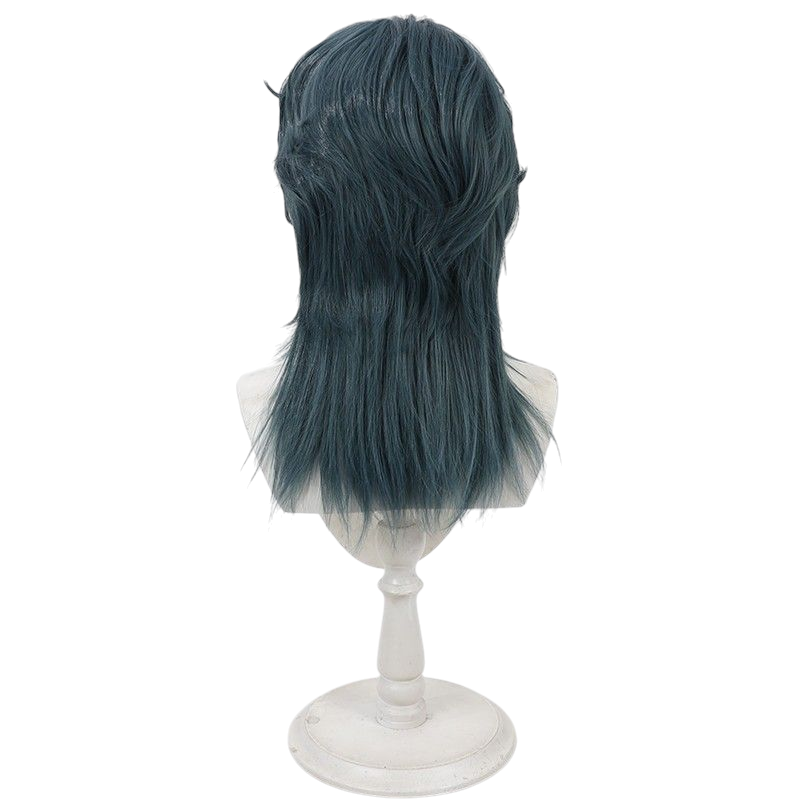 Dark Slate Gray Natsume Yodaka Cosplay Wig - 18TRIP (Black/Red Long Tail) (FEVERCOS)