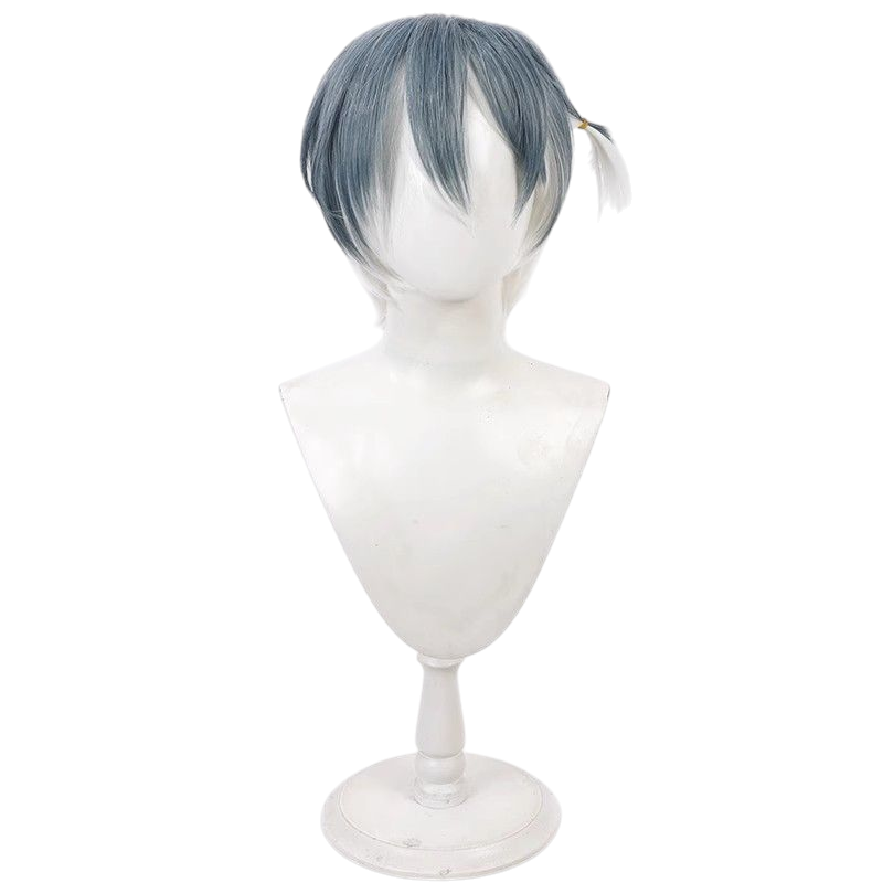Antique White Hachinoya Nagi Cosplay Wig - 18TRIP (White/Green Gradient) (FEVERCOS)