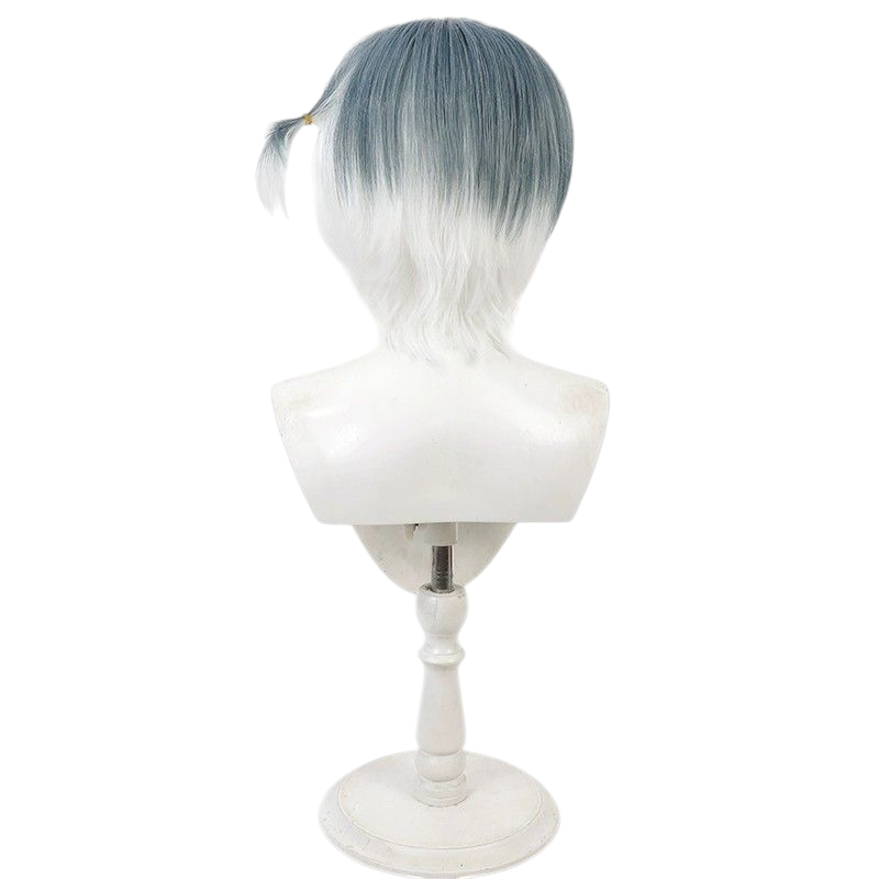 Light Gray Hachinoya Nagi Cosplay Wig - 18TRIP (White/Green Gradient) (FEVERCOS)
