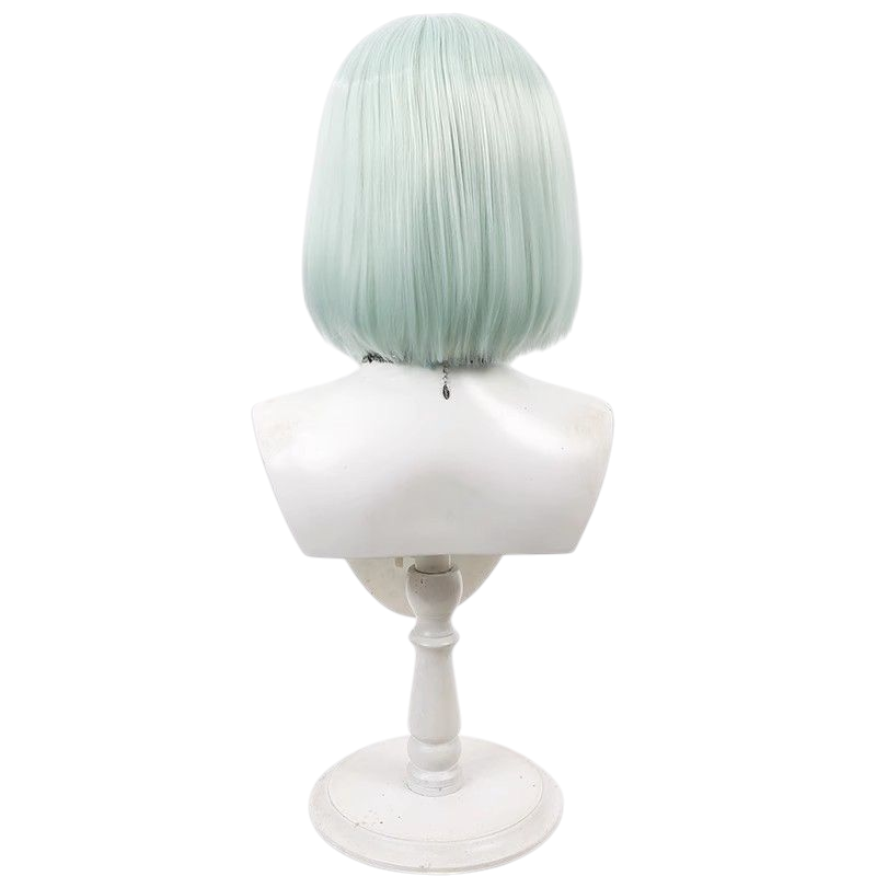 Light Gray Azegawa Kiwamu Cosplay Wig - 18TRIP (Mint Blue Gradient Bob) (FEVERCOS)