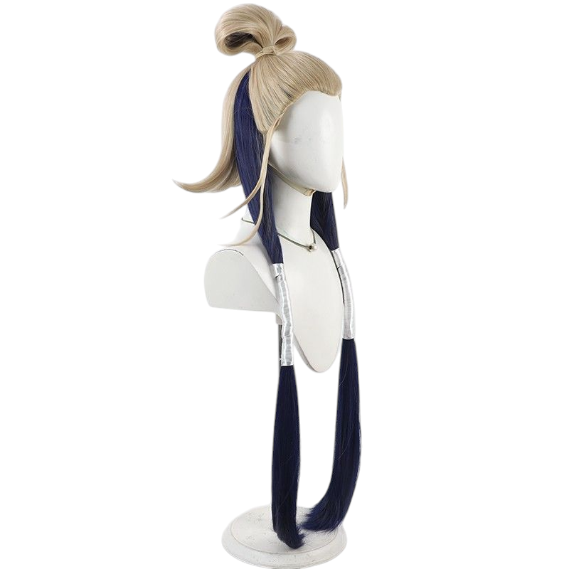 Dark Slate Gray Tamzy Cosplay Wig - Gachiakuta (Split Color/Widow's Peak) (FEVERCOS)