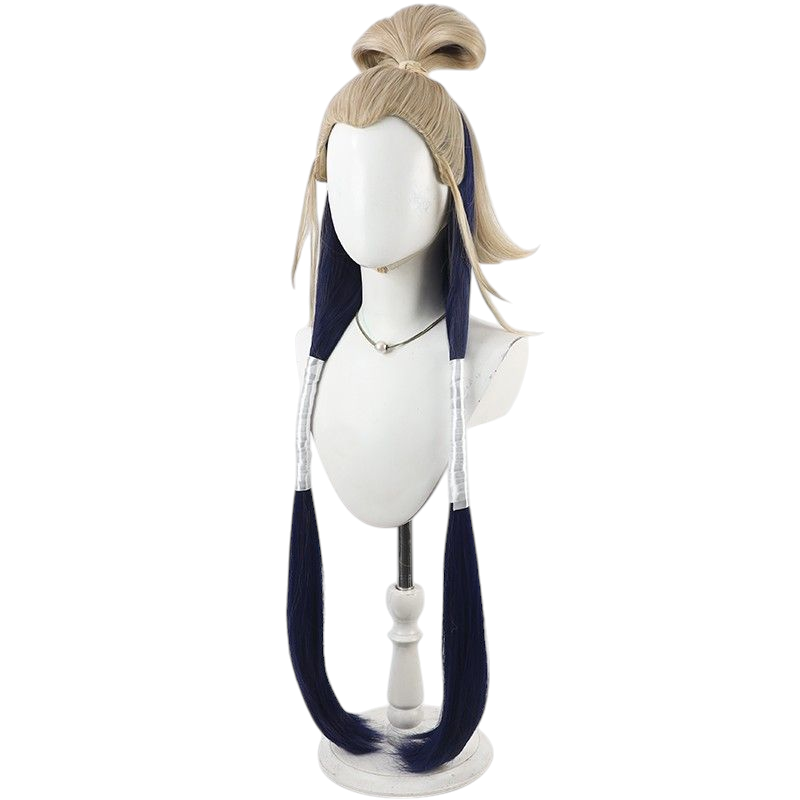 Light Gray Tamzy Cosplay Wig - Gachiakuta (Split Color/Widow's Peak) (FEVERCOS)