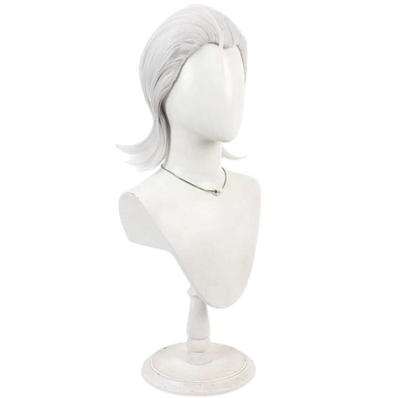 Beige X Cosplay Wig - To Be Hero X (Silver White) (FEVERCOS)