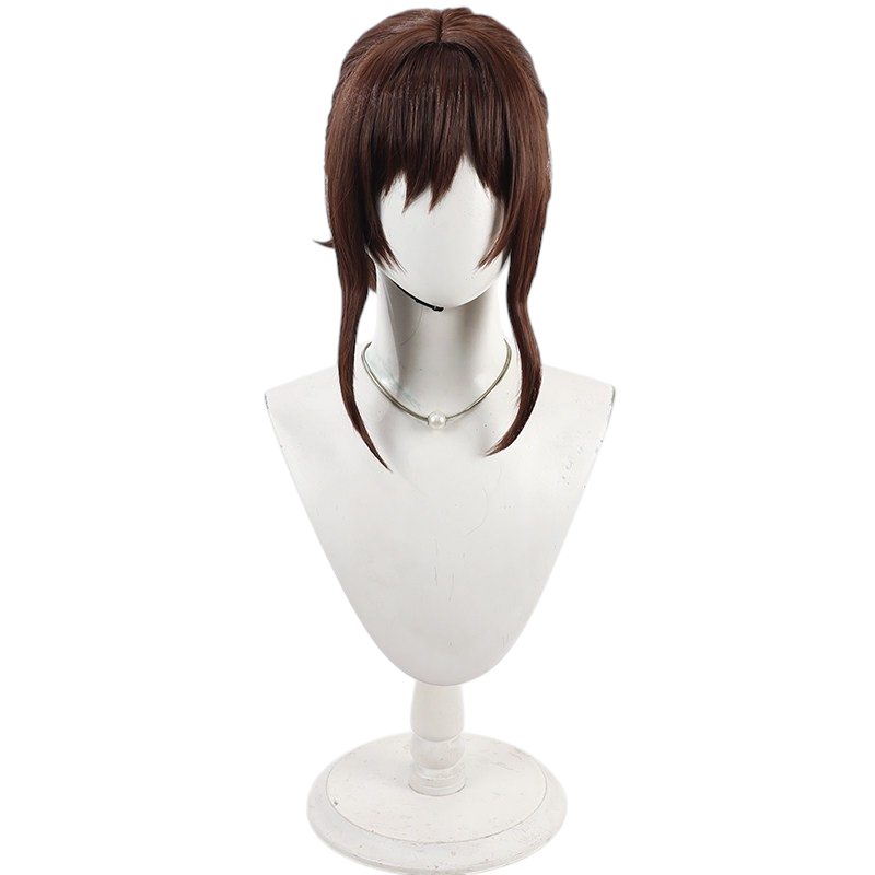 White Smoke Ciel Cosplay Wig - 33rd Expedition Team (Brown Elegant Updo) (FEVERCOS)