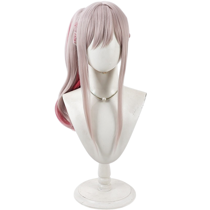 White Smoke Kaguya (Live Stage Ver.) Cosplay Wig - Kaguya Toki no Tsubasa Kaguya-sama: Love Is War(Detachable Ponytail Scalp) (FEVERCOS)