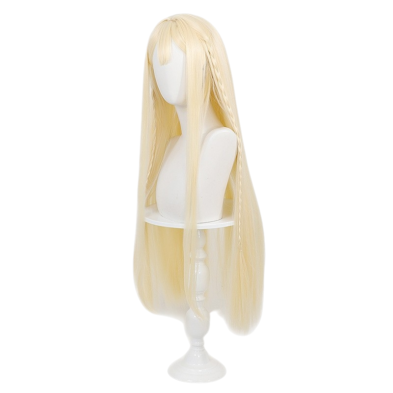 White Smoke Toby (New Hope) Cosplay Wig - Goddess of Victory: NIKKE (Golden Blonde Long) (FEVERCOS)