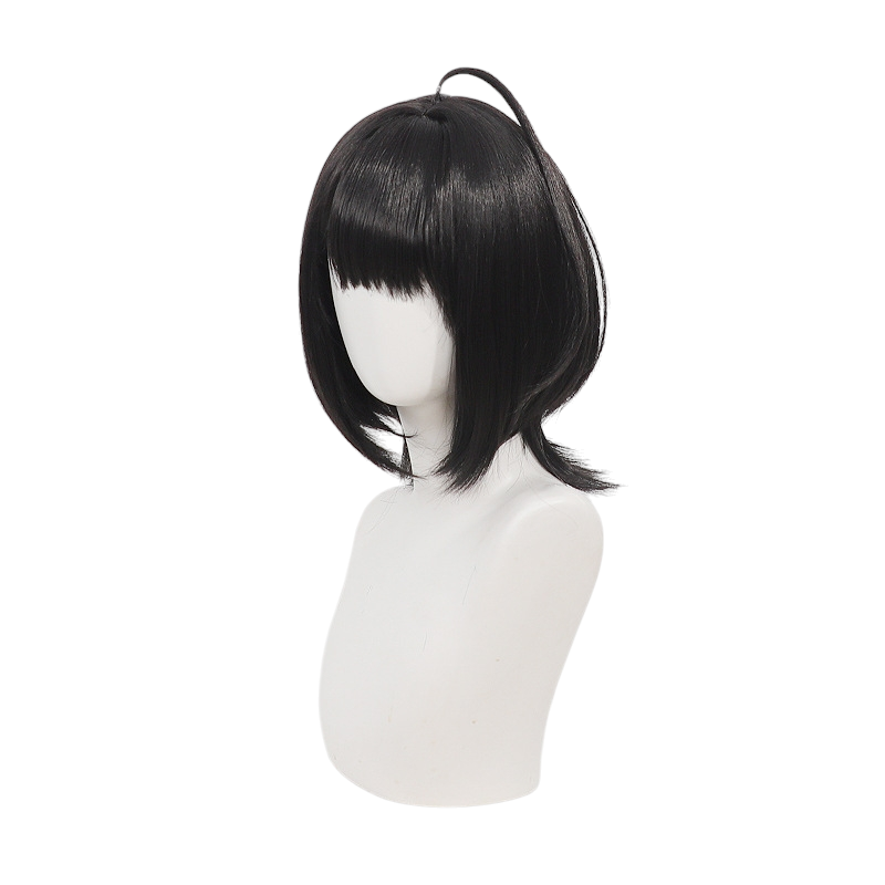 White Smoke Female Administrator Cosplay Wig - Arknights: Endfield (Black Internal Bob) (FEVERCOS)