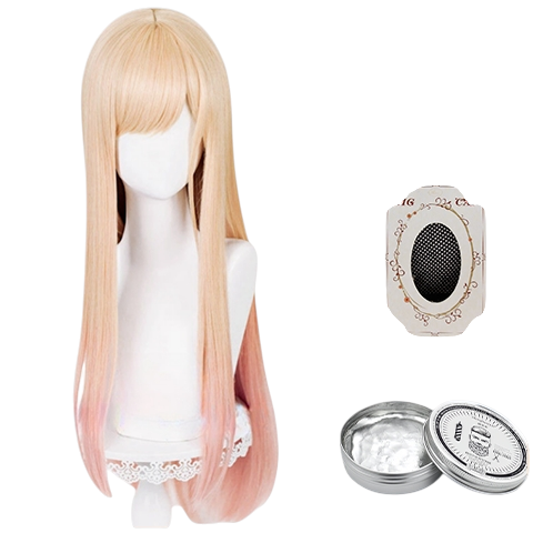 White Smoke Marin Kitagawa Cosplay Wig - Tailor Muse (T-Color Gradient) (FEVERCOS) My Dress Up Darling