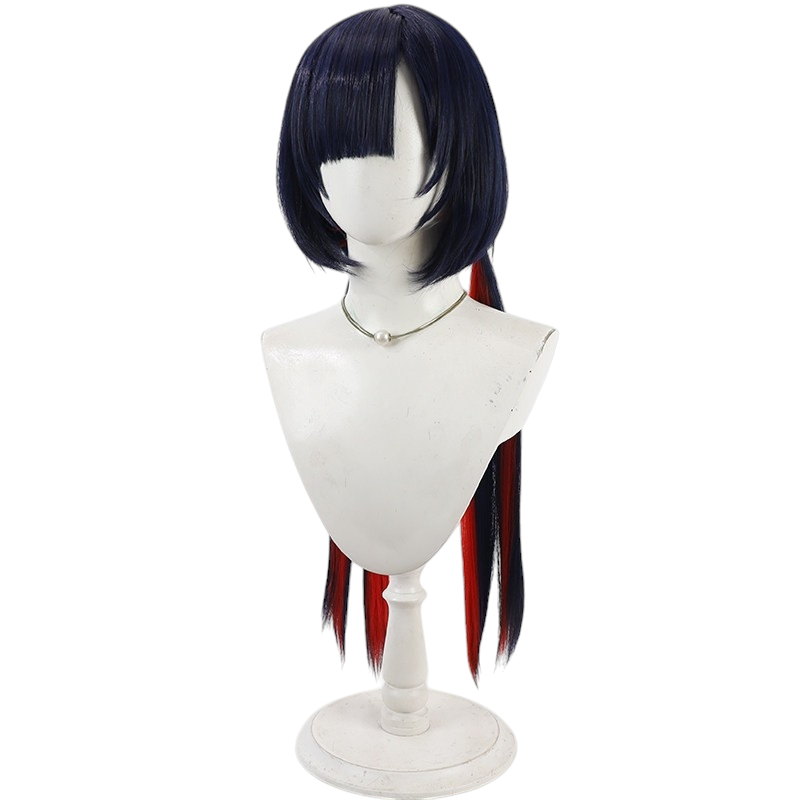 White Smoke RIM Cosplay Wig - KAMITSUBAKI STUDIO (Silver/Blue Highlight Bob) (FEVERCOS)