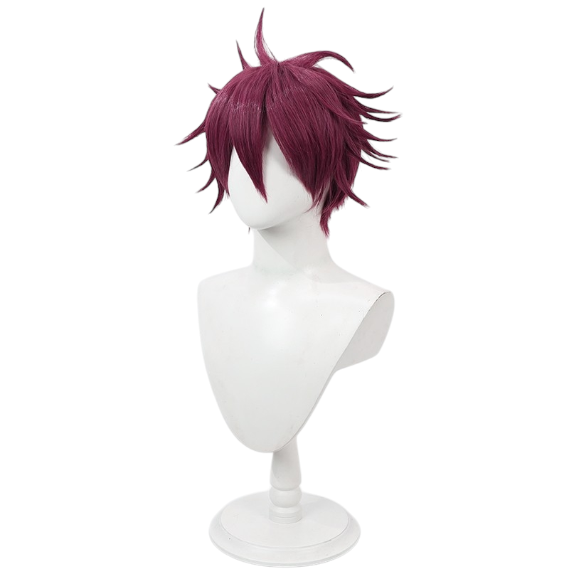 White Smoke Carpaccio Luo-Yang Cosplay Wig - Mashle: Magic and Muscles (Student Robe Ver.) (FEVERCOS)