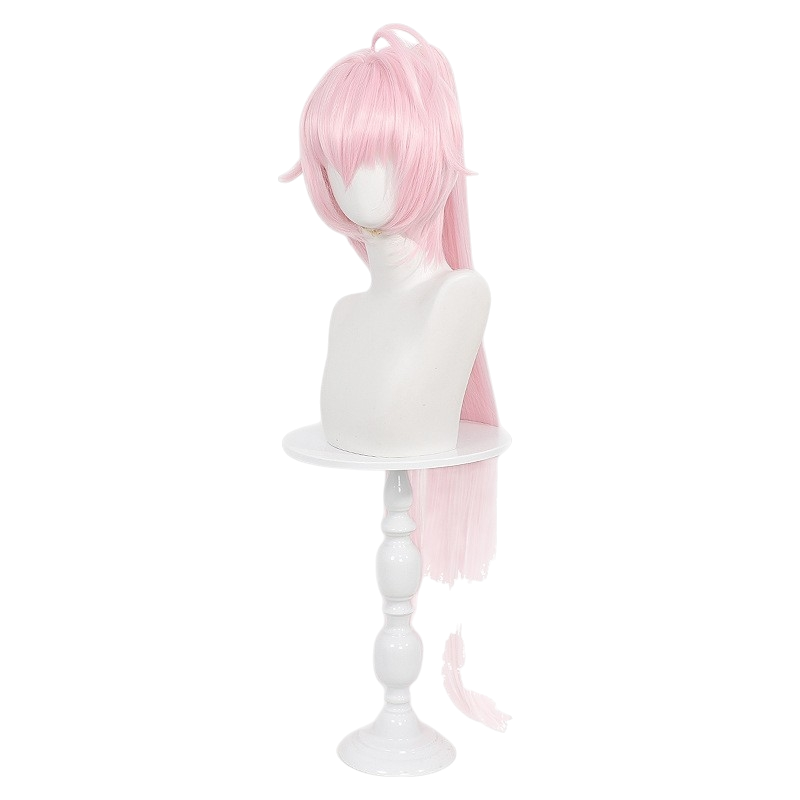 White Smoke Hoshino Takanashi Cosplay Wig - Blue Archive (Pastel Pink Long Twin Tails) (FEVERCOS)