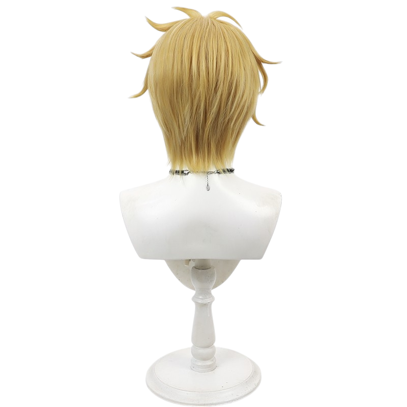 White Smoke Ja Wangnan Cosplay Wig - Tower of God (Yellow Teased Top) (FEVERCOS)
