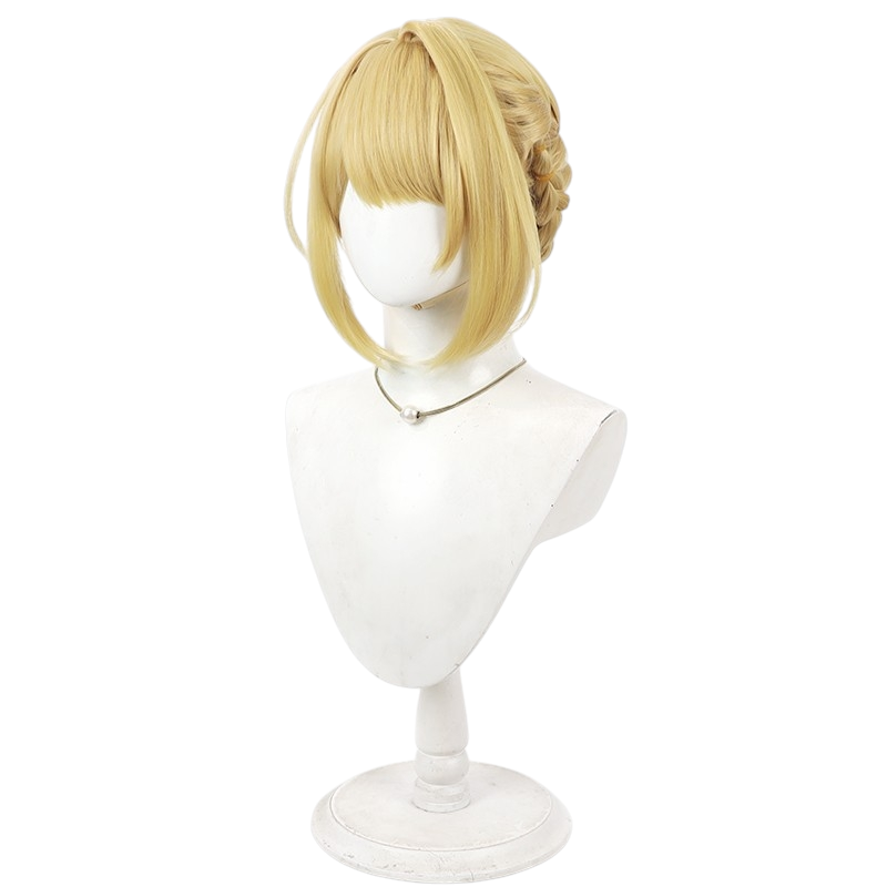 White Smoke Evelyn Cosplay Wig - Zenless Zone Zero (Detachable Bun & Accessories) (FEVERCOS)