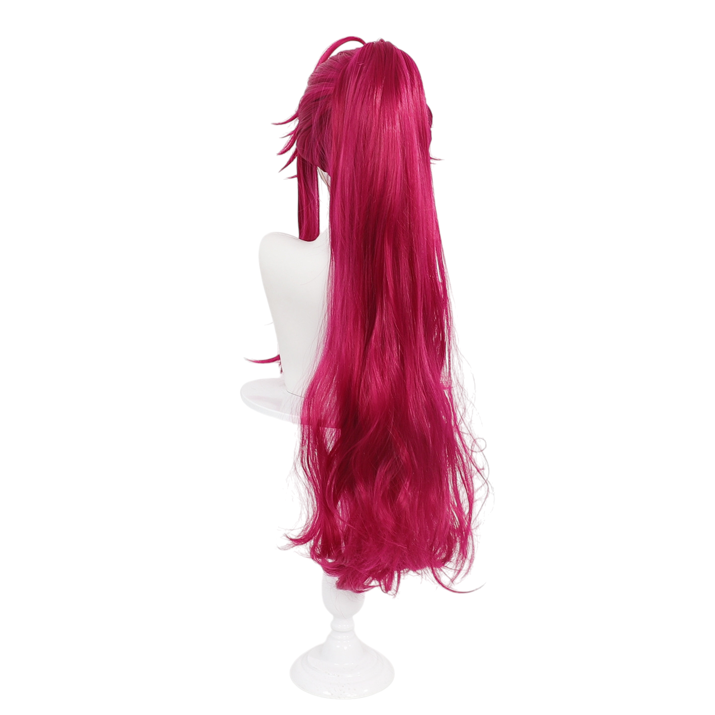 White Smoke Enka Mochimi Cosplay Wig - Ensemble Stars!! (Wavy Ponytail Scalp) (FEVERCOS)