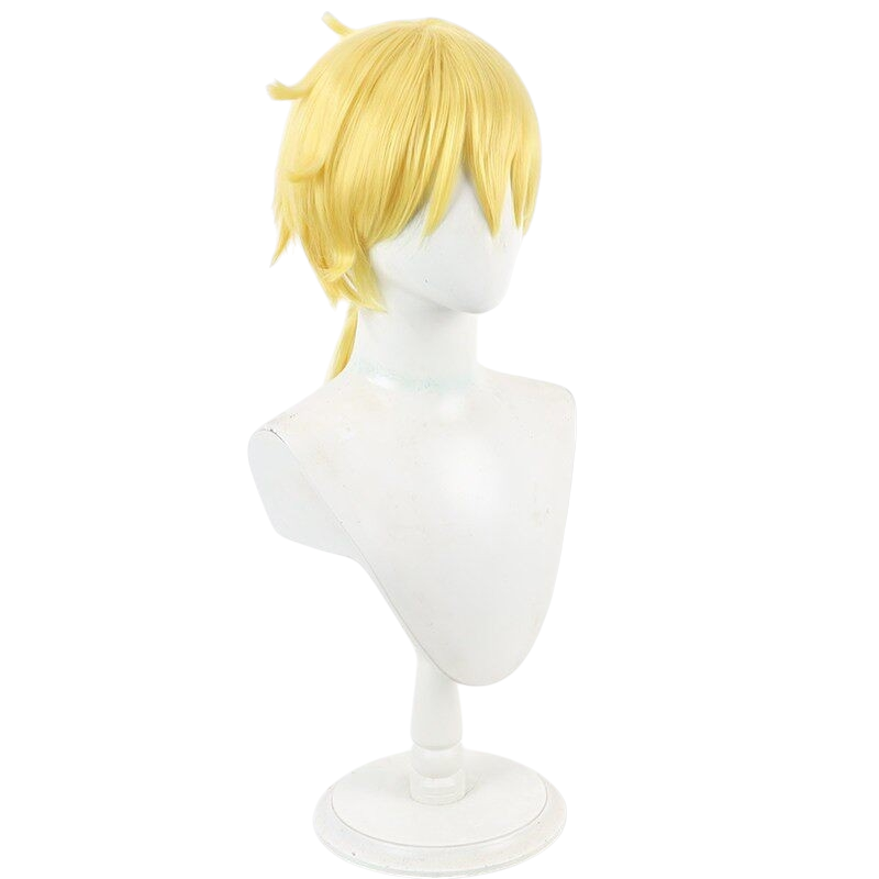 White Smoke Jet Senpai Cosplay Wig - Star Detective Precure (Styled Short) (FEVERCOS)