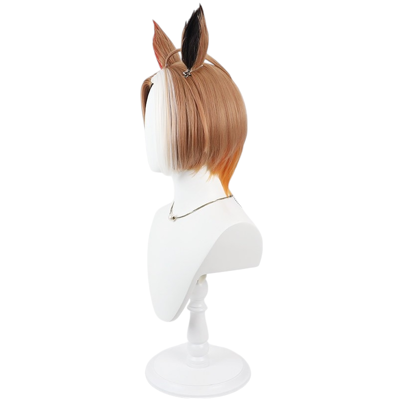 White Smoke Casino Drive Cosplay Wig - Pretty Derby (Textured Styling) (FEVERCOS)