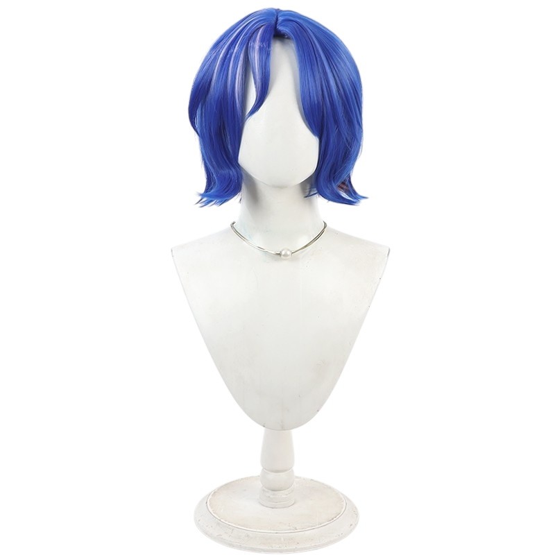 White Smoke Shuji Ito Cosplay Wig - Mobile Suit Gundam (Multi-Color Scalp) (FEVERCOS)