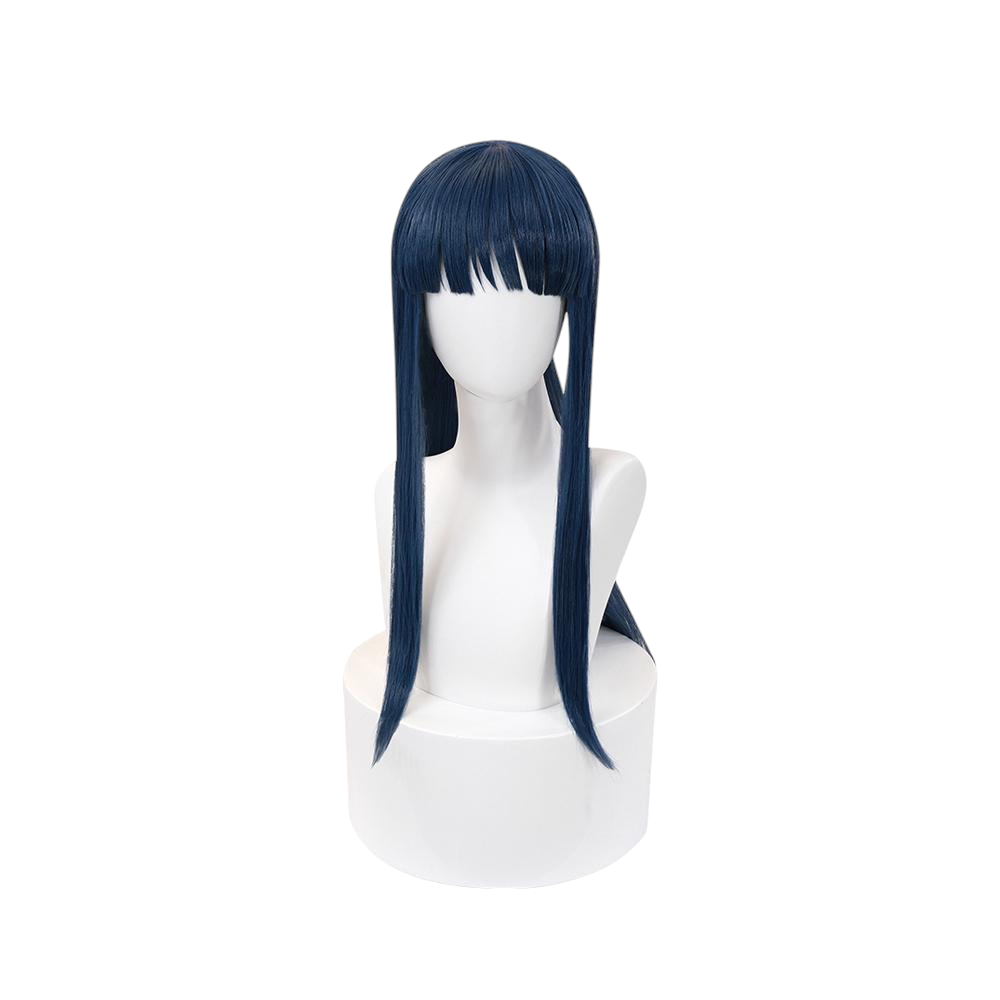 White Smoke Sakura Shinguji Cosplay Wig - Sakura Wars (90cm Integrated Tied-Up) (FEVERCOS)