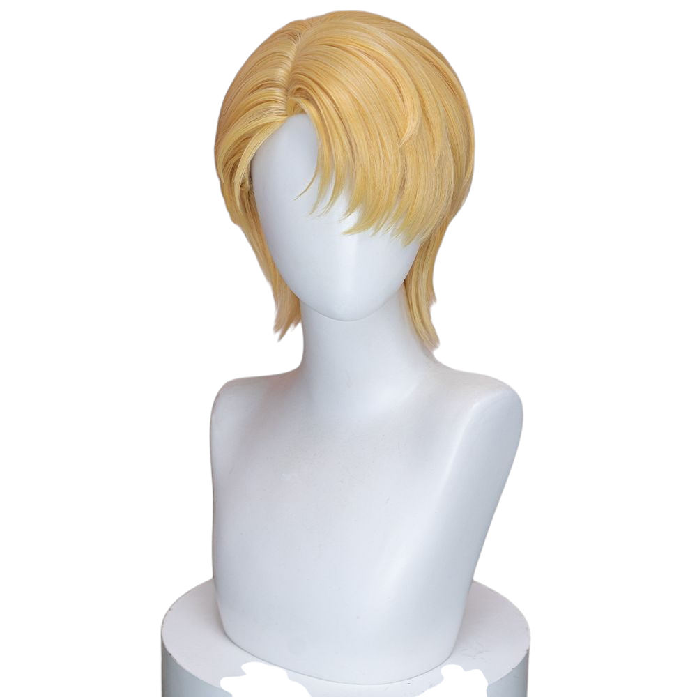 White Smoke Azami Rindou Cosplay Wig - Agents of the Four Seasons (Side Part Scalp Styling) (FEVERCOS)