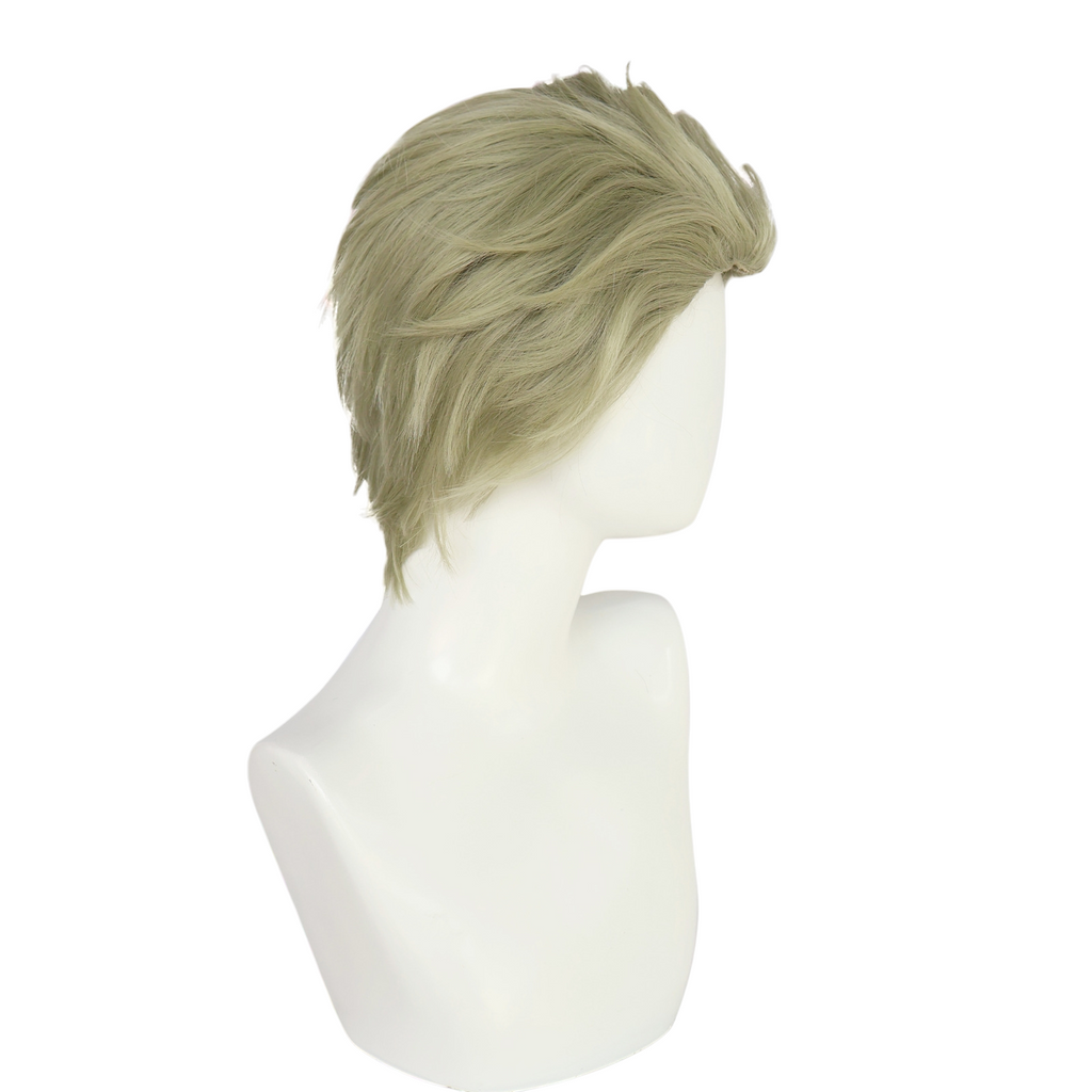 Beige Kento Nanami Cosplay Wig - Jujutsu Kaisen (Blonde Side Part) (FEVERCOS)
