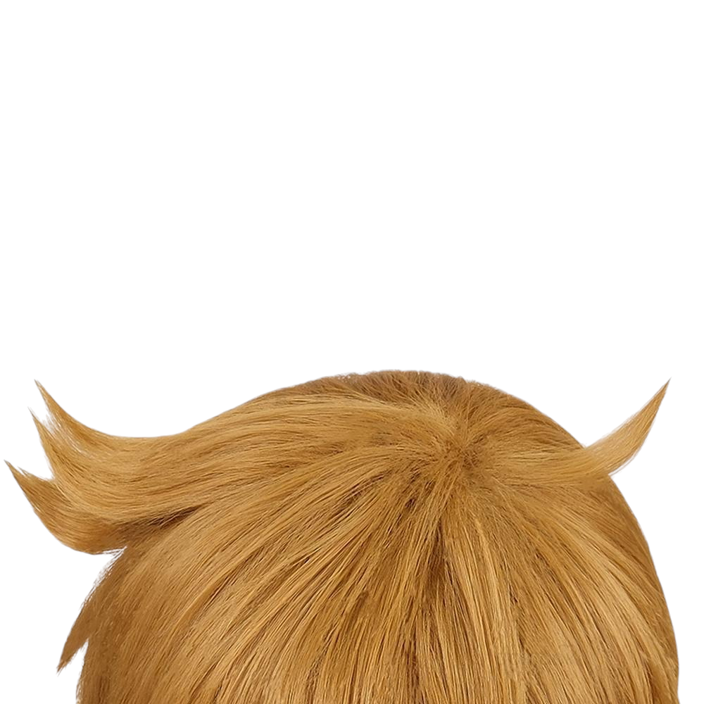 White Smoke Scott Pilgrim Cosplay Wig - Scott Pilgrim Takes Off (Brown Teased Short) (FEVERCOS)