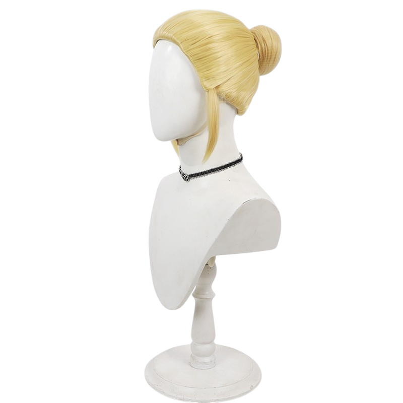 White Smoke Princess Zelda (Integrated Bun Ver.) Cosplay Wig - The Legend of Zelda: Echoes of Wisdom (Golden Blonde Updo) (FEVERCOS)