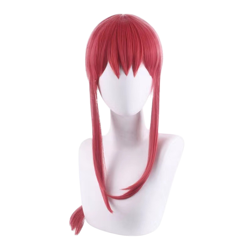 White Smoke Makima Cosplay Wig - Chainsaw Man (Rose Gold Braid) (FEVERCOS)