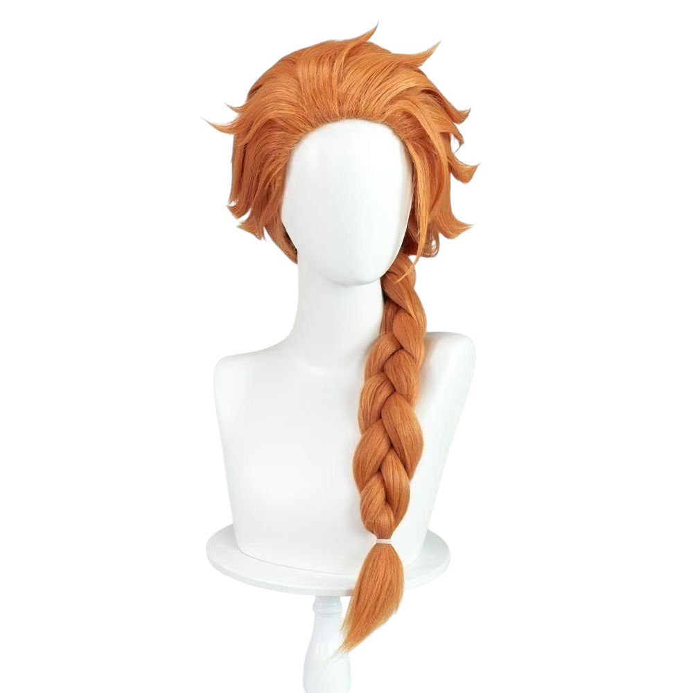 White Smoke Skye Cosplay Wig - Tactical Initiator (Fluffy Braid No Trim) (FEVERCOS) Valorant