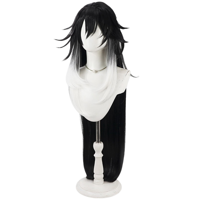 White Smoke Ramcha (Bushitu) Cosplay Wig - Honkai: Star Rail (Gradient Scalp Style) (FEVERCOS)