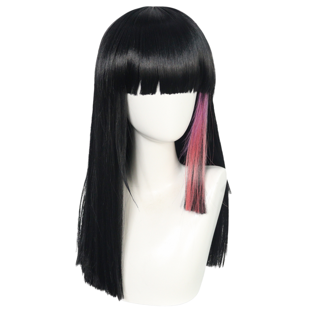 Dark Slate Gray Rouge Redstar Cosplay Wig - Metallic Rouge (Red/White) (FEVERCOS)