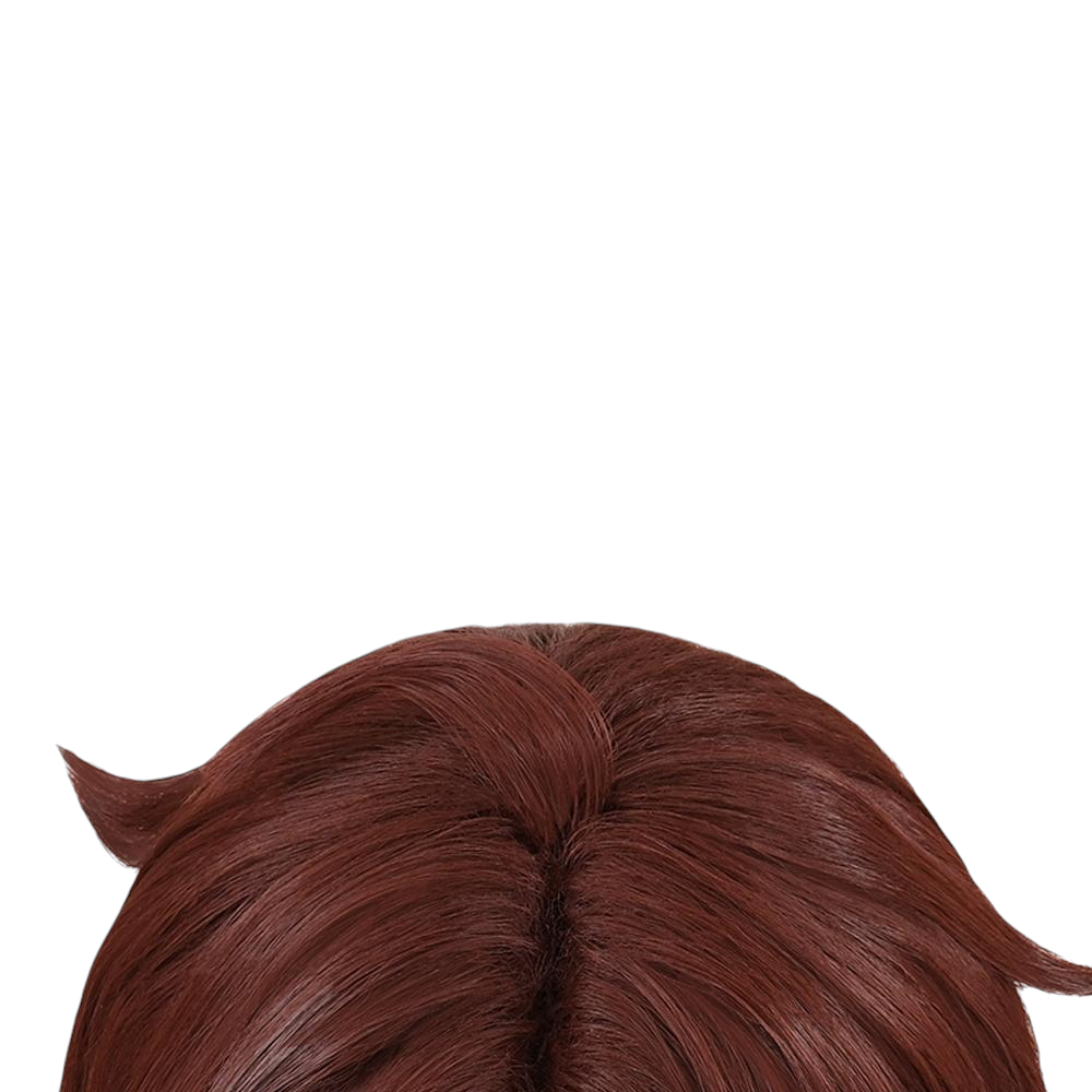 White Smoke Sakunosuke Oda Cosplay Wig - Bungo Stray Dogs (Reddish-Brown Teased Short) (FEVERCOS)