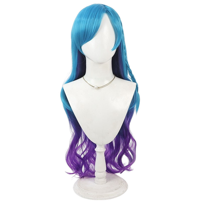 White Smoke Sora Kazesawa Cosplay Wig - Aikatsu! (Bohemian Curly Scalp) (FEVERCOS)