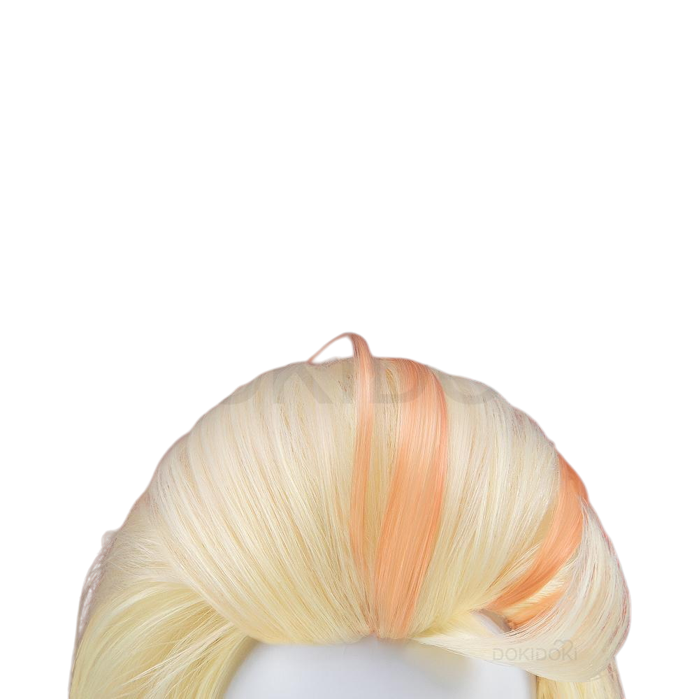 White Smoke Lilith Cosplay Wig - Hazbin Hotel (100cm Micro-Crimped Highlighted) (FEVERCOS)