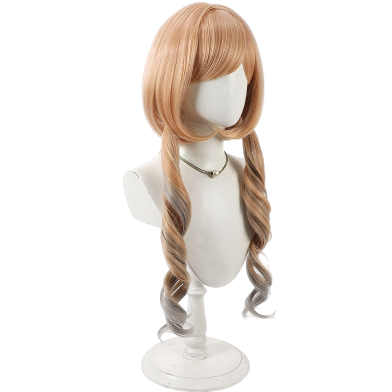 White Smoke Eli Conifer Cosplay Wig - Nijisanji / VTuber (Green Scalp Style) (FEVERCOS)