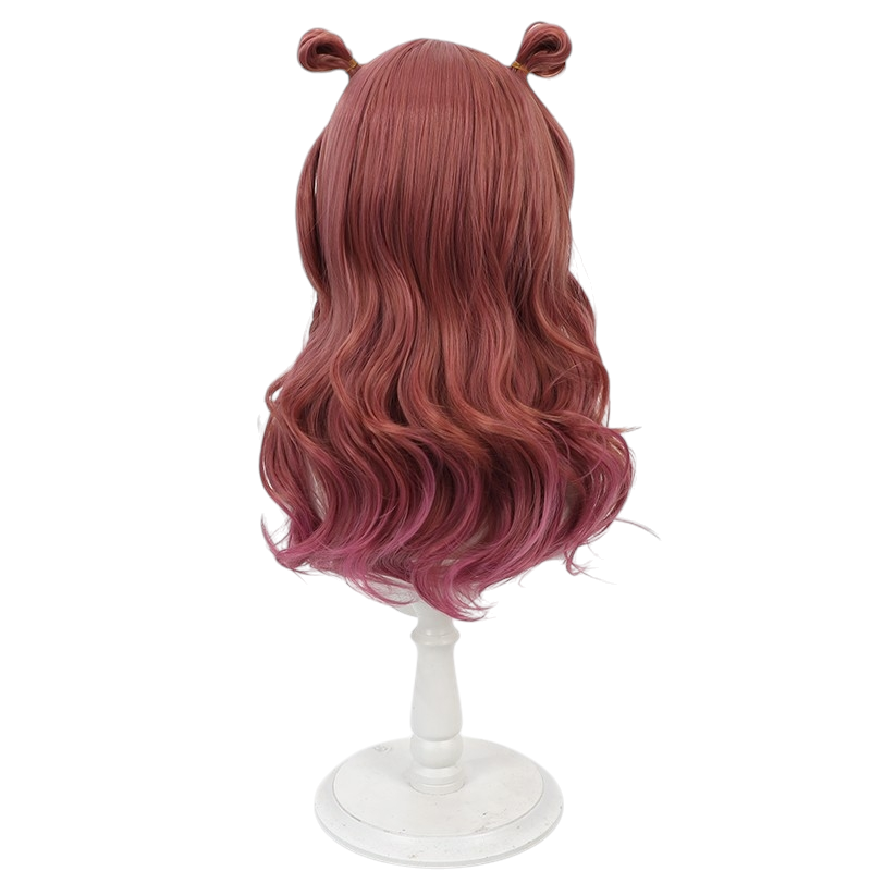 White Smoke Saki Hanami (Gradient Integrated Braid Ver.) Cosplay Wig - Gakuen Idolmaster (FEVERCOS)