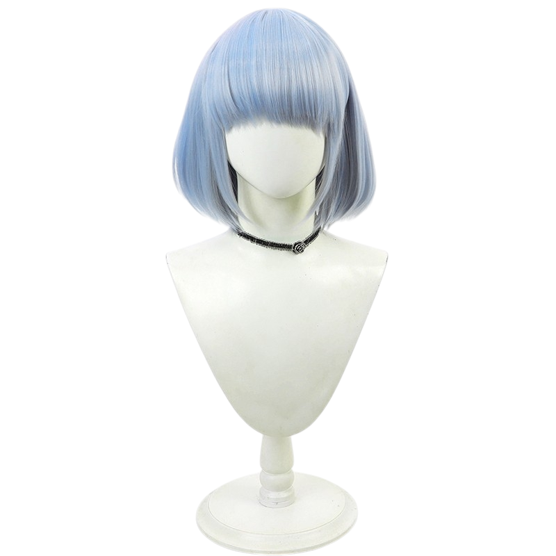 White Smoke Khun Aguero Agnes (Light Blue) Cosplay Wig - Tower of God (Bob Scalp) (FEVERCOS)