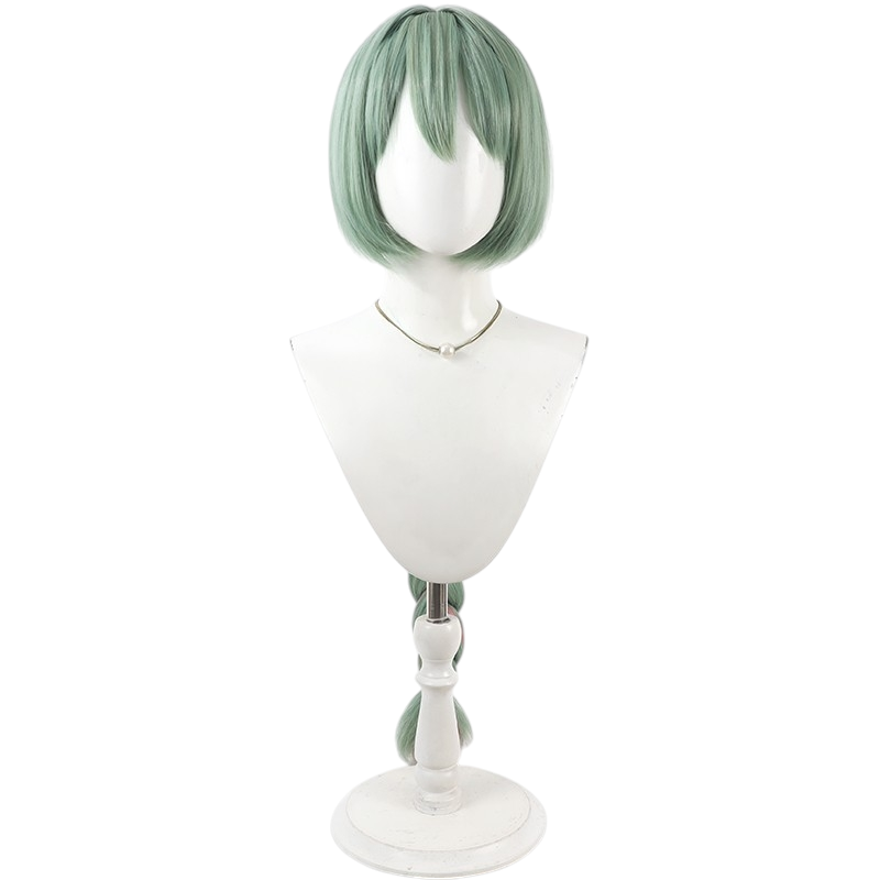 White Smoke Phrolova (Thick Braid) Cosplay Wig - Wuthering Waves (Crimped Thick Braid Scalp) (FEVERCOS)