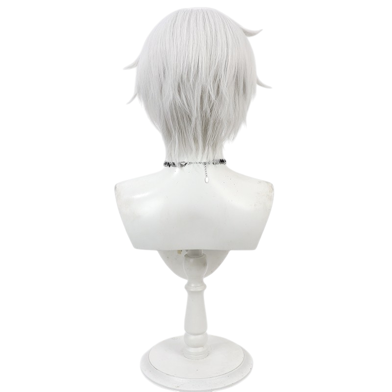 White Smoke Sett Cosplay Wig - Nina the Starry Bride (Teased Flipped Layers) (FEVERCOS)