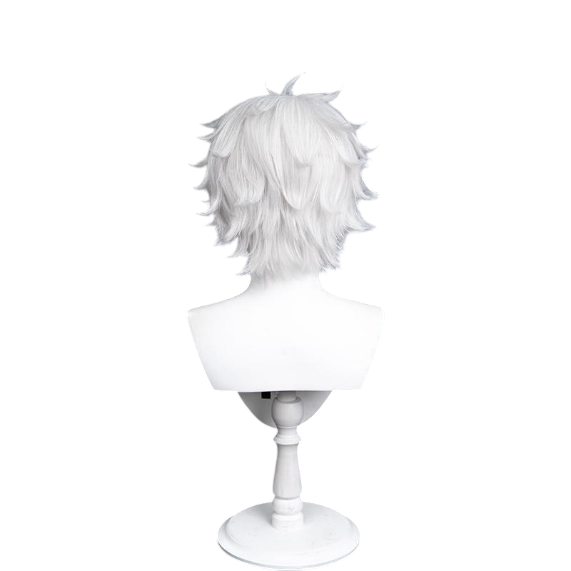 White Smoke Qifrey Cosplay Wig - Witch Hat Atelier (Teased Flipped White) (FEVERCOS)