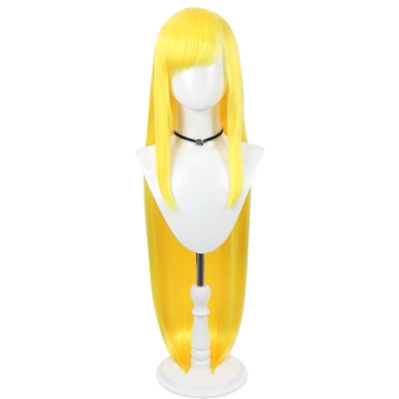 White Smoke Meliadoul Cosplay Wig - Mashle: Magic and Muscles (Golden Long Scalp) (FEVERCOS)