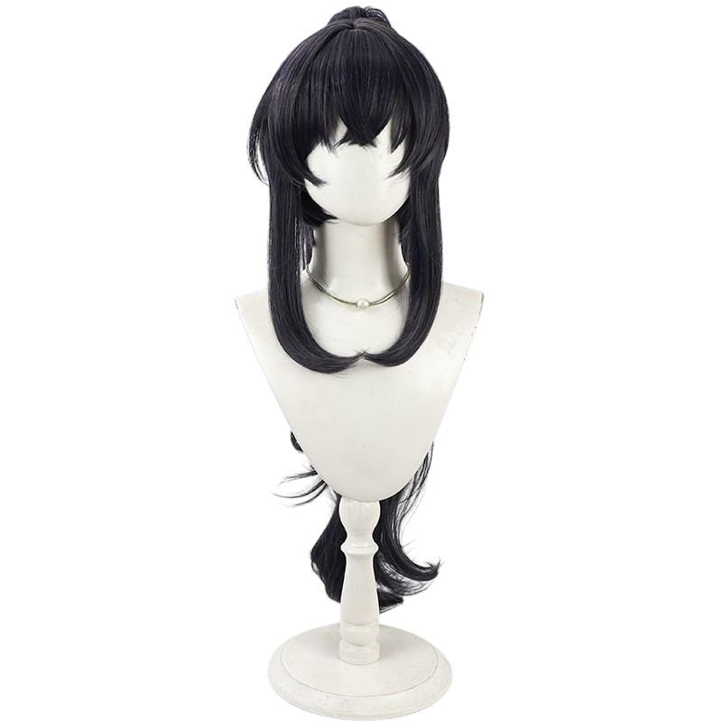 White Smoke Kozeki Ui (Swimsuit Ver.) Cosplay Wig - Blue Archive (Detachable Ponytail) (FEVERCOS)