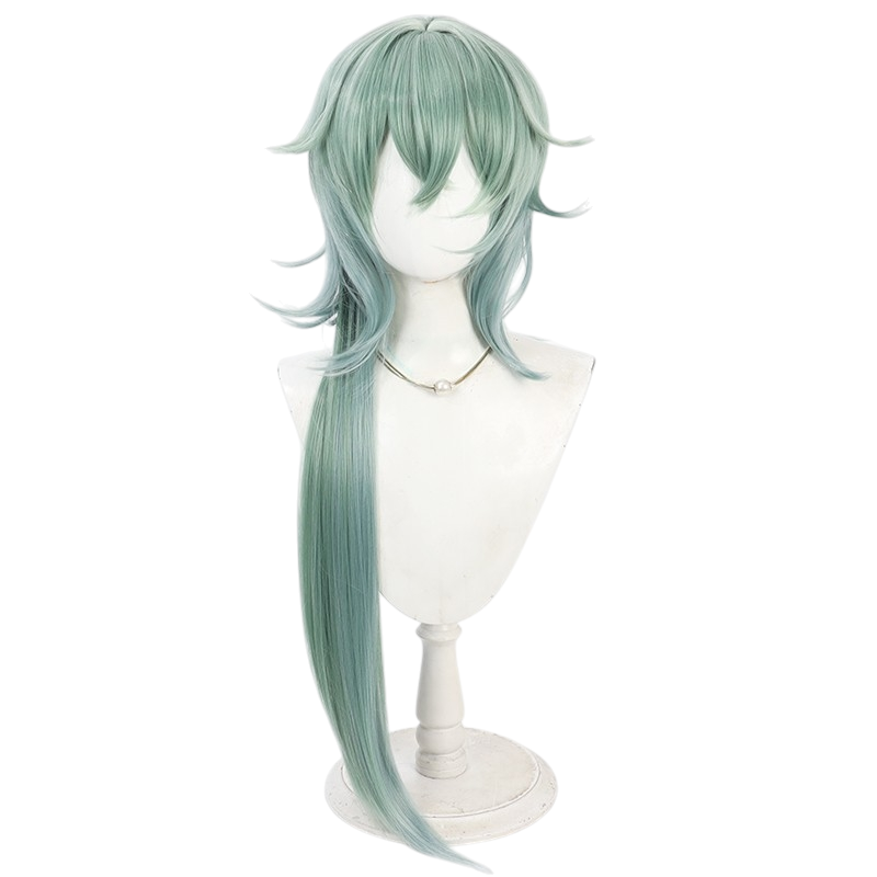 White Smoke Anaxagoras Cosplay Wig - Honkai: Star Rail (Gradient Scalp Style) (FEVERCOS)