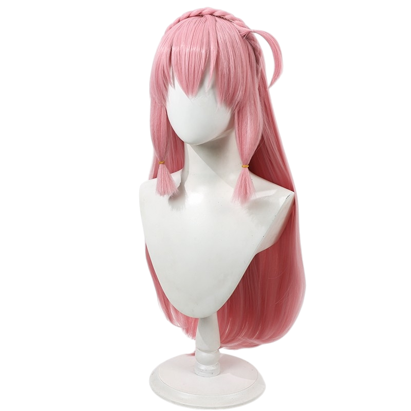 White Smoke Nei Ookawamura Cosplay Wig - Chained Soldier (Pastel Pink Bob) (FEVERCOS)