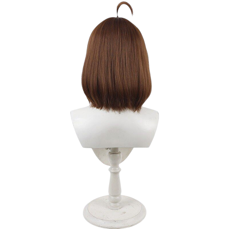 White Smoke Angela Cosplay Wig - Library of Ruina (Brown Bob) (FEVERCOS)