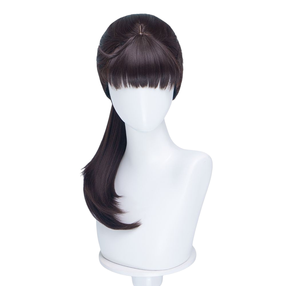 White Smoke Lili Ichijoin Cosplay Wig - Love Through a Prism (Brown Tied-Up Scalp) (FEVERCOS)