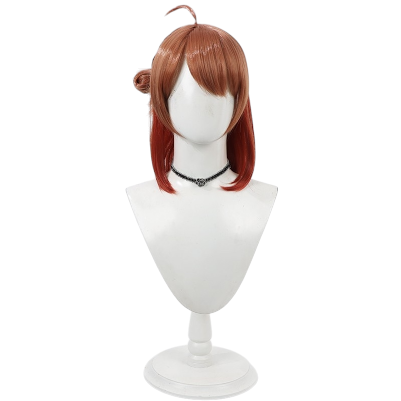 White Smoke Saki Hanami (Gradient Detachable Bun Ver.) Cosplay Wig - Gakuen Idolmaster (FEVERCOS)