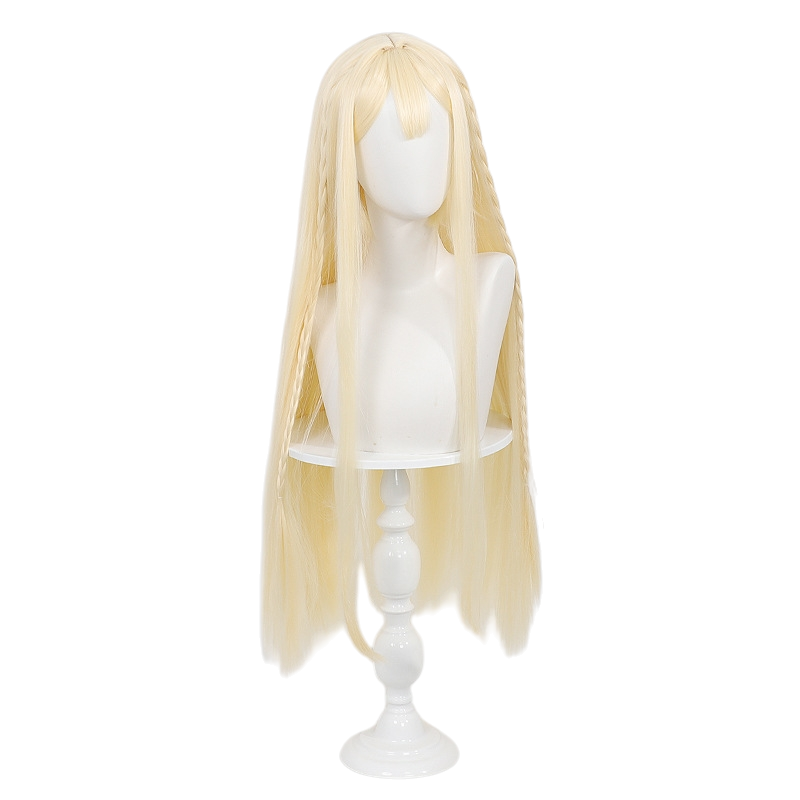 White Smoke Toby (New Hope) Cosplay Wig - Goddess of Victory: NIKKE (Golden Blonde Long) (FEVERCOS)